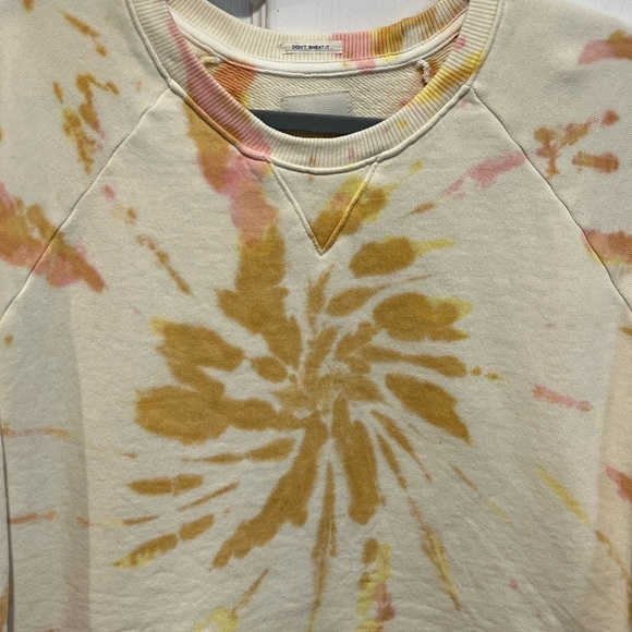 Mother The loafer tie die crop cotton sweatshirt
Size medium - Picture 4 of 8